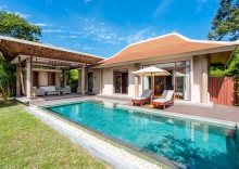 Двухместная вилла Pool Grand Deluxe двуспальная кровать в Отель Santiburi Koh Samui