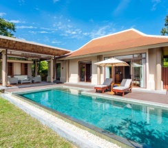 Двухместная вилла Pool Grand Deluxe двуспальная кровать в Отель Santiburi Koh Samui