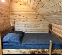 Шале 2. Четырёхместный номер комфорт с видом на лес в Белый волк