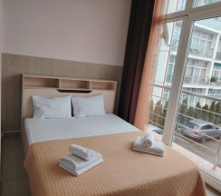 Апартаменты улучшенные с двумя 2-спальными кроватями кв. 204 в Deluxe apartments