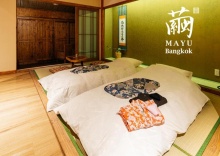 Двухместный люкс с балконом двуспальная кровать в MAYU Bangkok Japanese Style Hotel