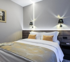 Делюкс двухкомнатный с видом в атриум в Domina Пулково