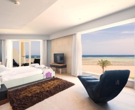 Двухместный полулюкс с видом на море двуспальная кровать в Barceló Tiran Sharm