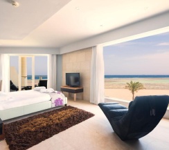 Двухместный полулюкс с видом на море двуспальная кровать в Barceló Tiran Sharm