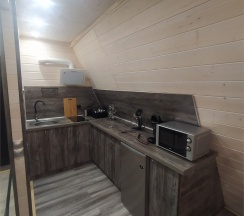 Шале Dream House на первой линии с гриль зоной, большой террасой и банным чаном в Dream House