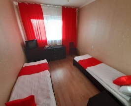 Номер эконом с 2 односпальными кроватями (с завтраком) в Maxrooms Волга Hollywood