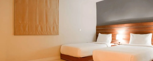 Двухместный семейный номер Standard двуспальная кровать в Hotel Mawar