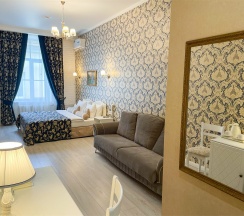 Бизнес с кондиционером (до 4-х человек, Джуниор Сюит) в Catherine Art Hotel