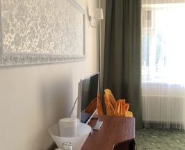 Двухместный номер Standard с балконом и с красивым видом из окна двуспальная кровать в Аква-солярис