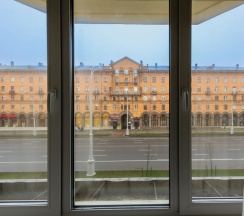 Апартаменты с 2 комнатами с балконом в Апартаменты Ladgorna на Независимости 74