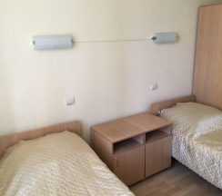 Номер эконом с 2 односпальными кроватями в Гостиница Кристалл
