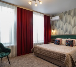 Полулюкс с 1 двуспальной кроватью в Мёд