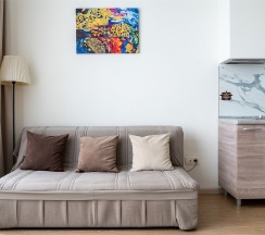 Семейные апартаменты с видом на море (4 этаж) в Real Apartments Sochi