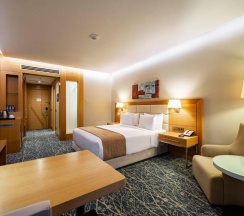 Двухместный номер Standard с частичным видом на море 2 отдельные кровати в Holiday İnn