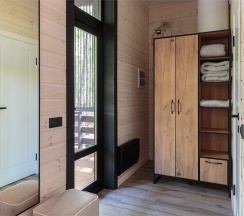 Улучшенный коттедж с двумя спальнями и купелью в Black Village Family