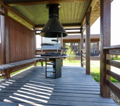 Дом с баней и беседкой LUNA 6 в Luna