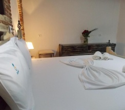 Люкс Deluxe с видом на море в Sunset Suites