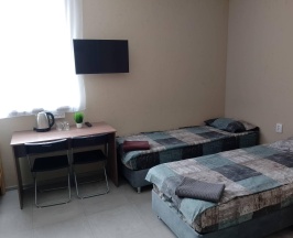 Кровать в 4-местном общем номере в Rooms