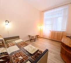 Двухместный номер Семейный Эконом 2 отдельные кровати в Вкс