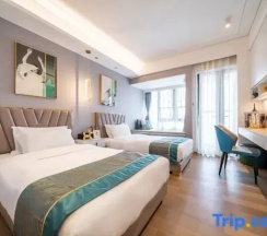 Двухместный номер Executive 2 отдельные кровати в Yidiandian Hotel Apartment (Shenzhen International Convention And Exhibition Center)