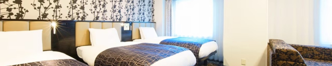 Двухместный номер Deluxe (2 отдельные кровати) в APA Hotel Osaka Tanimachi 4chome Ekimae