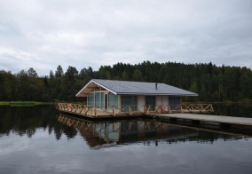 Коттедж Houseboat rauhala 2 на Ладожском озере