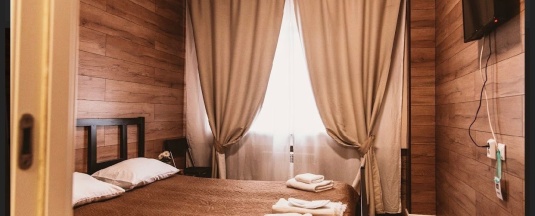 Двухместный номер с двуспальной кроватью в Green stop