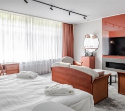 Номер Suite Executive SPA, c террасой - с 2 двуспальными кроватями в Arthurs SPA Hotel by Mercure