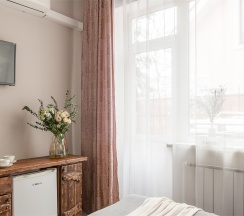 Стандартный номер с 1 кроватью в Номера в Стрельне