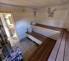 Дом-баня «‎Luxe&amp;SPA» в Сердце Домбая