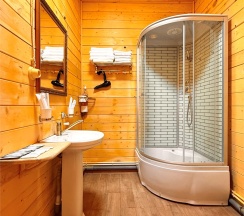 Двухместный комфорт с видом на горы | 3 этаж в Hayat Haus