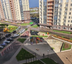 Апартаменты-студия, 35 м², 7 этаж в Апартаменты на улице Харьковская 5 корпус 1