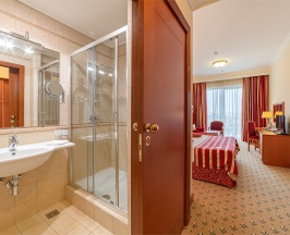 Стандарт (вид на город) с двухместной кроватью в Валентина