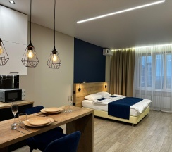 1-комнатные апартаменты студия Аксакова 81-130 в Sutki Ufa