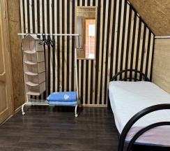 Двухместный номер Мансарда двуспальная кровать в Vida