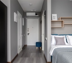 Megapolis - 4х местные апартаменты на 7 этаже ЖК бизнес-класса D1 в Smart Lofts Moscow