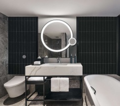 Двухместный люкс Deluxe двуспальная кровать в Hilton Singapore Orchard