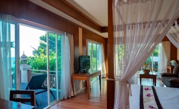 Двухместный люкс Grand Deluxe двуспальная кровать в Aloha Resort