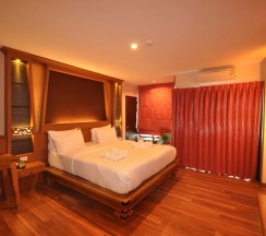 Номер Superior с красивым видом из окна в Chalelarn Hotel