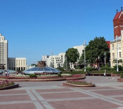 Апартаменты Comfort с видом на город в Апартаменты и спа StudioMinsk в центре