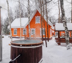 Двухэтажный дом с 4-мя спальнями и бочкой Фурако в Агропарк Ясенево