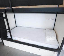 Кровать в общем номере в Hostel MYD La Latina
