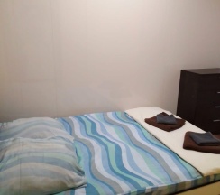 Номер эконом с 1 двуспальной кроватью (без окна) в Сити-В