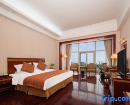 Двухместный номер Standard с видом на сад двуспальная кровать в Ningxia Yuehai Hotel