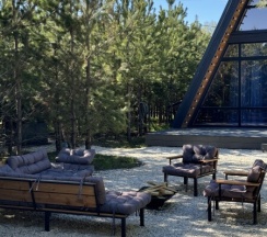 Большой A-Frame. Время заезда и выезда в данный дом с 16:00 до 13:00. в BamBoo Village