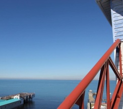 Номер стандарт с 1 двуспальной кроватью с видом на море в Адмирал
