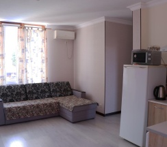 Комната комфорт с 4 односпальными кроватями в Маргарита
