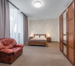 Стандарт/Standard Double Room (однокомнатный номер с одной двуспальной кроватью) в Воронеж
