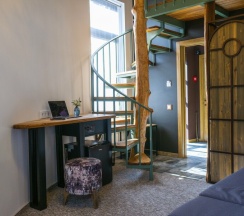 Делюкс с винтовой лестницей в Soloh SPA Village