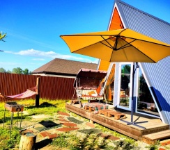 Коттедж А-Frame в Побег из квартиры